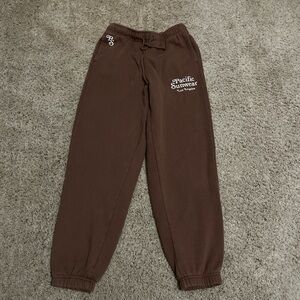 Brown PacSun sweatpants. XS.